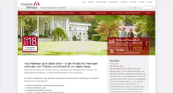 Desktop Screenshot of privatklinik-meiringen.ch